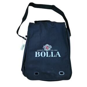 NWT Fondata Bolla Wine Carrier Cross Body Black Bag